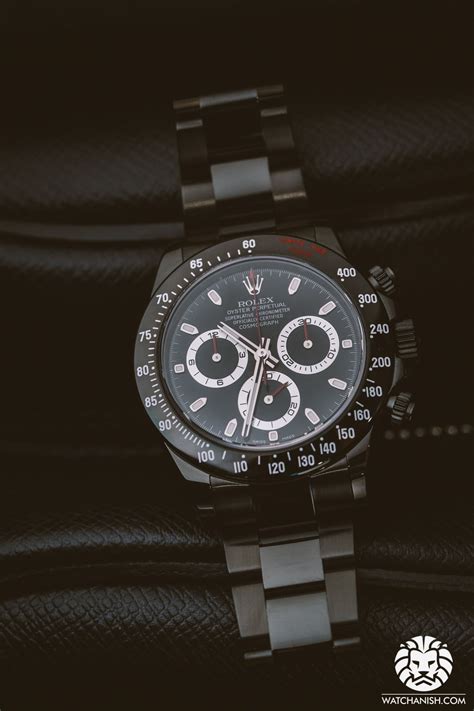 rolex daytona stealth titan black replica|rolex daytona identification.